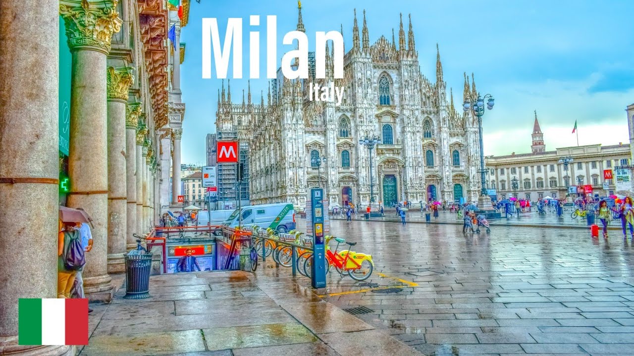 Milan, Italy 🇮🇹 - The City of Elegance and Luxury 2022- 4K-HDR Walking Tour (▶5+ hours)