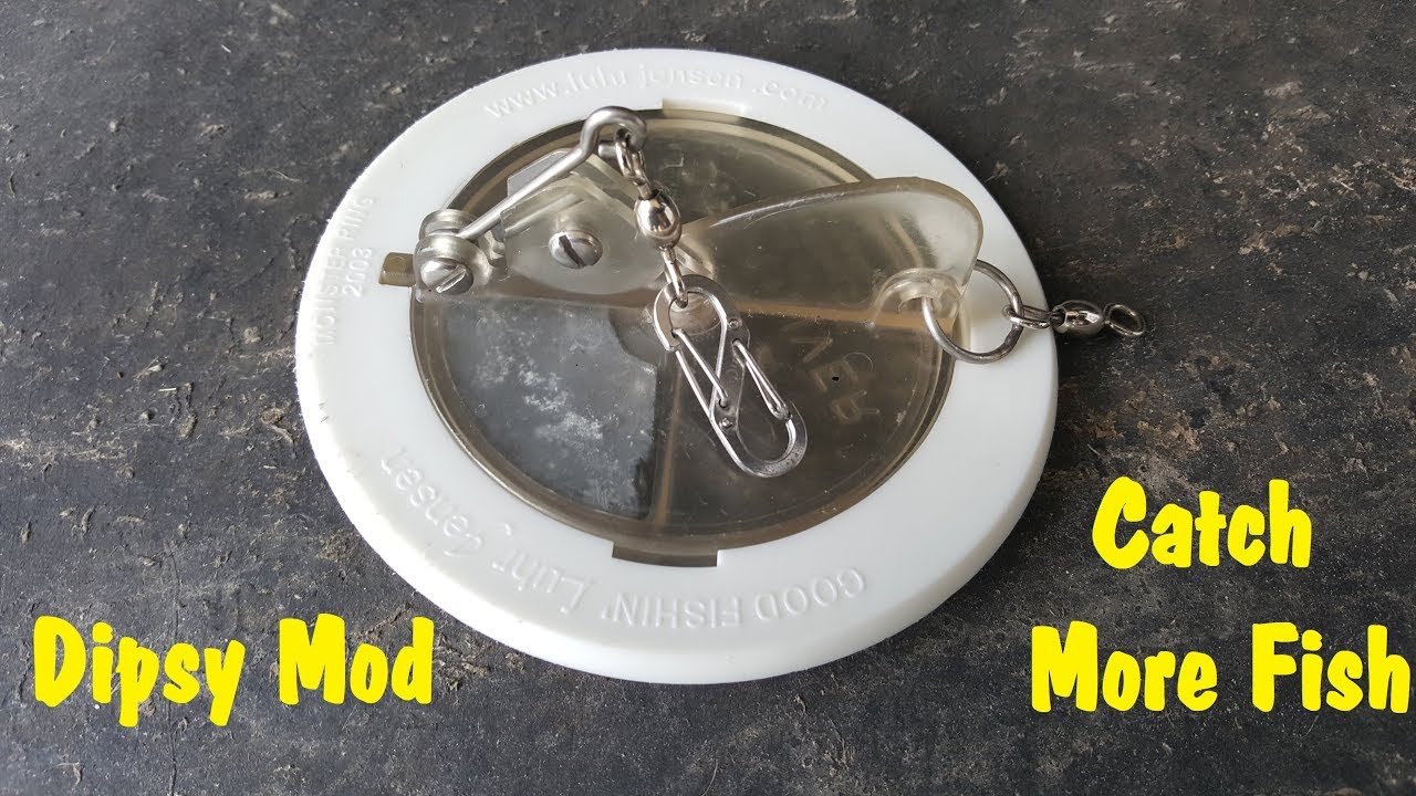 Совет по ловле лосося - Dipsy Diver Mod - S Spring Clip Dipsy - NFN's SW Dipsy