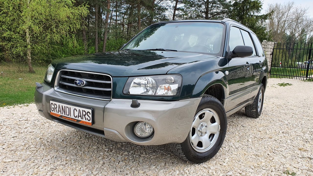 Subaru Forester II 2002 2.0 X AWD 125KM Prezentacja Samochodu