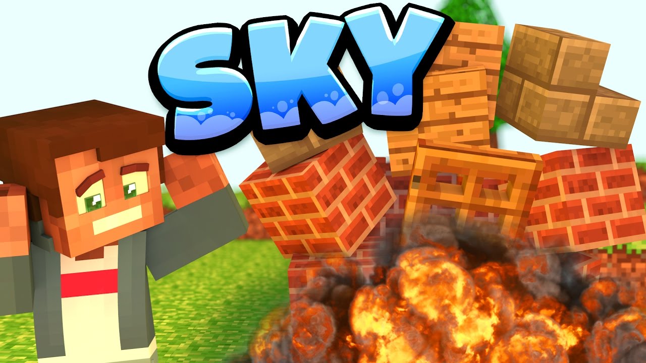 DNERS HAUS GESPRENGT & MEGA ESKALATION AUF DEM SERVER | MINECRAFT SKY