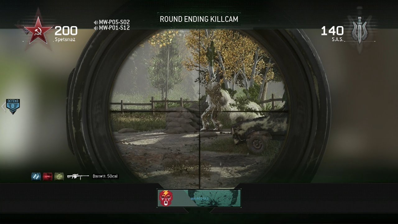 OpTic Pamaj - COD4 Remastered Sniping Gameplay KILLCAMS ARE BACK