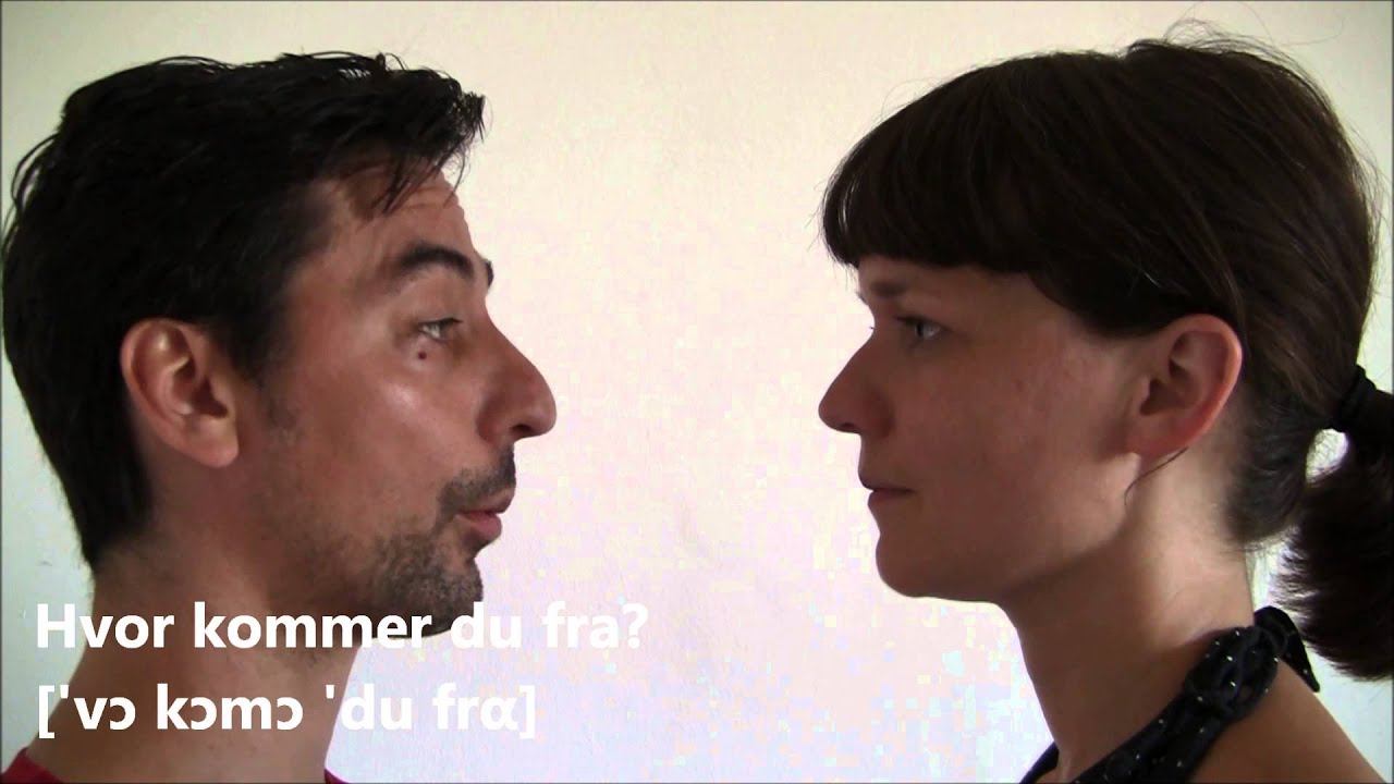 Dansk intro: pr&aelig;sentation - samtale