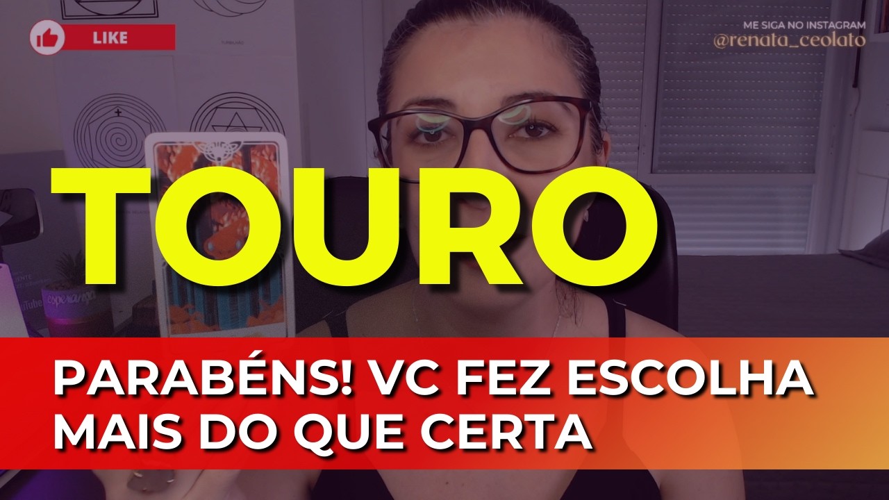 TOURO ♉ É INEGAVEL 👉 A MUDANÇA VAI SER GRANDE E VC VAI AMAR #tarot #pickacard #signos