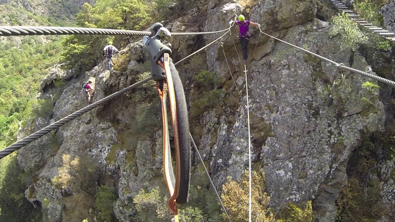 Via Ferrata dans la Vallée d'Asco (Corse)