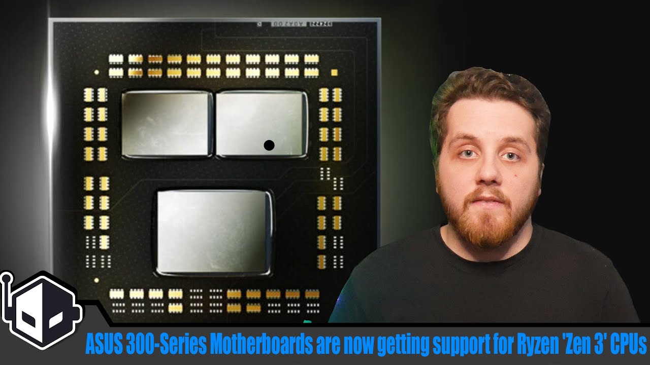 ASUS 300-Series Motherboards are now getting support for Ryzen 'Zen 3' CPUs