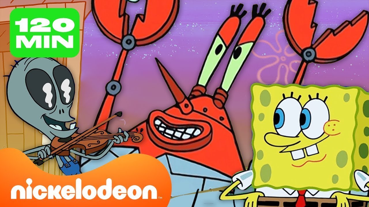 SpongeBob | De meest Sci-Fi momenten van SpongeBob 👽 | 2 uur | Nickelodeon Nederlands