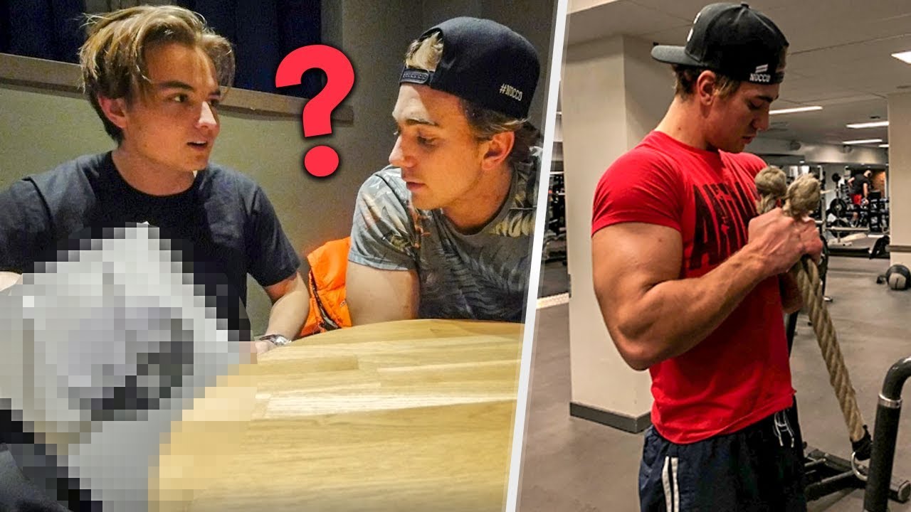 K&Ouml;PER ETT MYSTISKT PAKET & ARMSLAKT P&Aring; GYMMET!