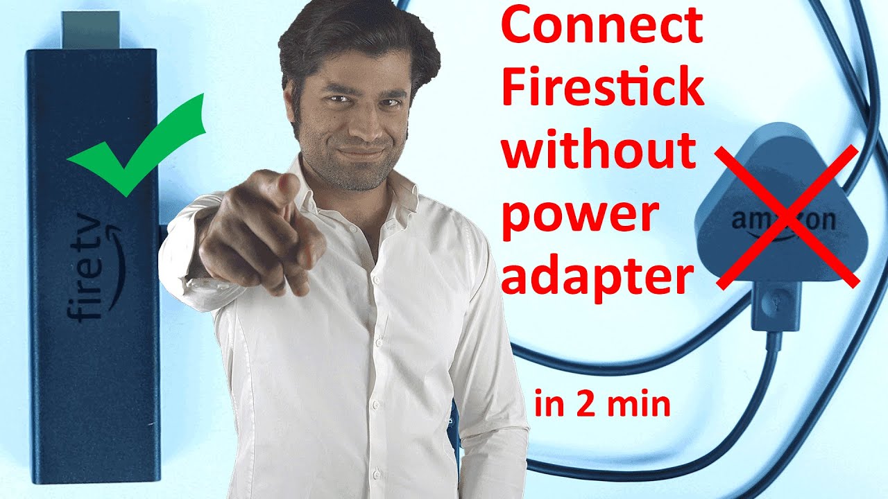 Подключите Firestick без адаптера питания
