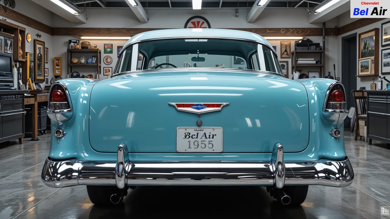 1955 Chevy Bel Air Is Back– The King of American Classic That Defined an Era!