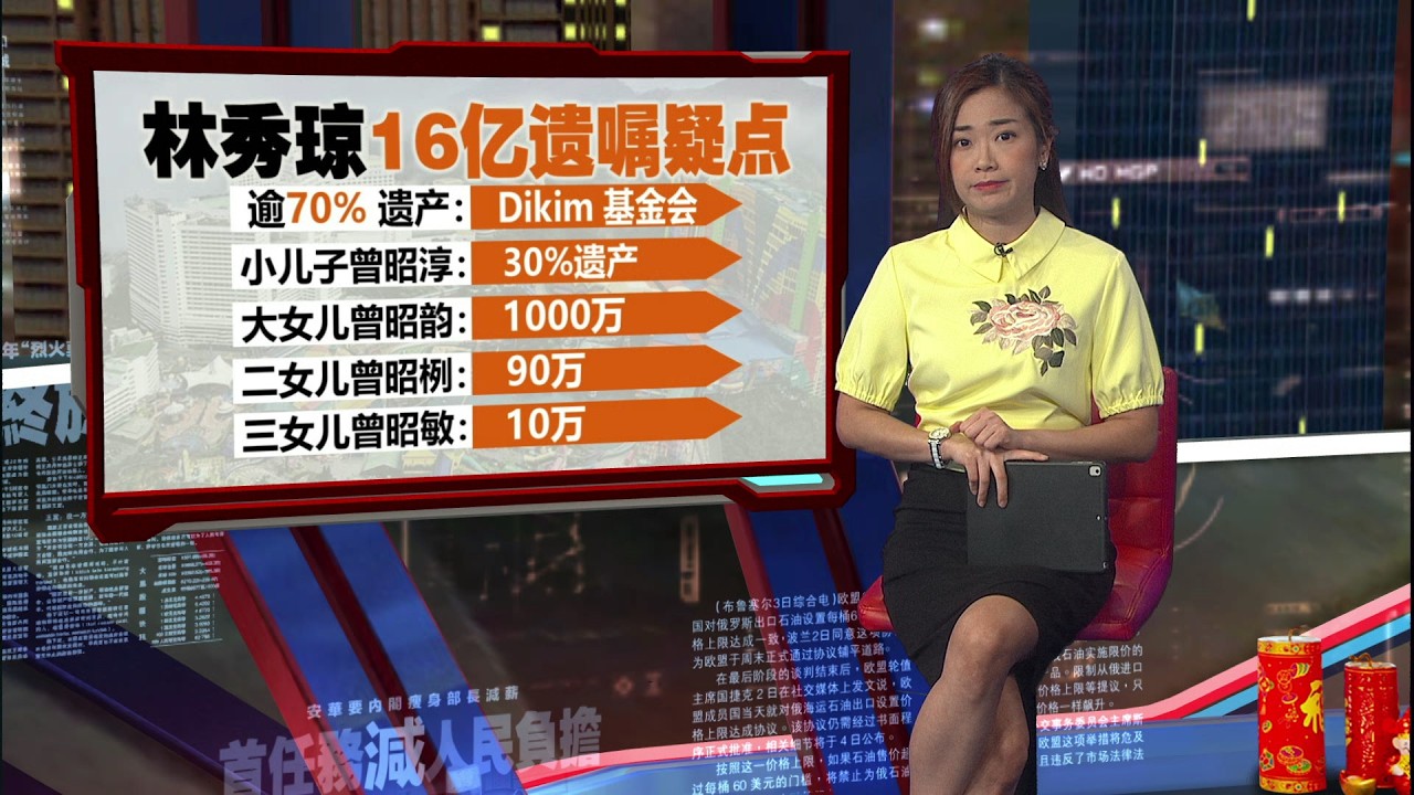 要求法庭宣判遗嘱无效   林梧桐外孙女争16亿家产 | 新闻报报看 24/02/2026