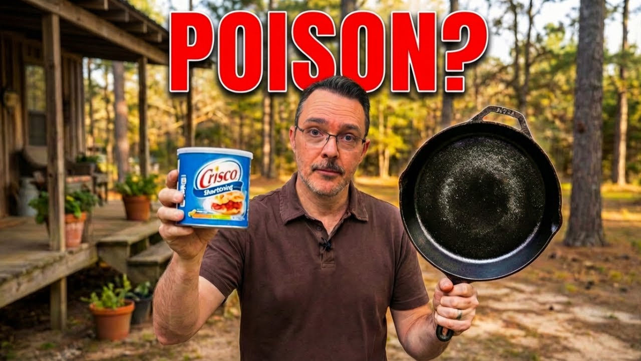 The Controversial TRUTH About Crisco on Cast Iron