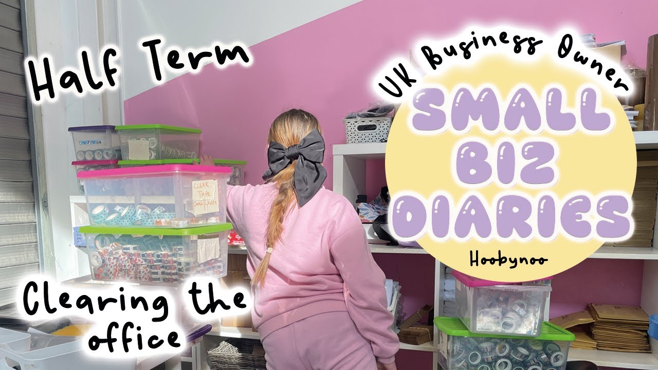 Small Business Diaries #9 | Clearing the Office | Juggling Half Term | Theo Paphitis SBS Event