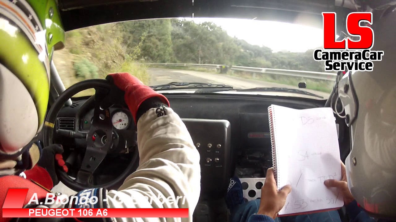 CAMERA CAR A.Biondo - G.Barberi al 4°Tindari Rally