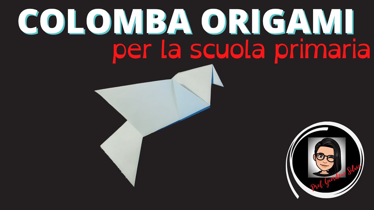 COLOMBA ORIGAMI facilissima