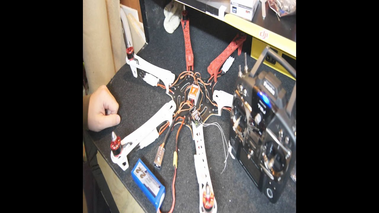 DJI F550 build part 2