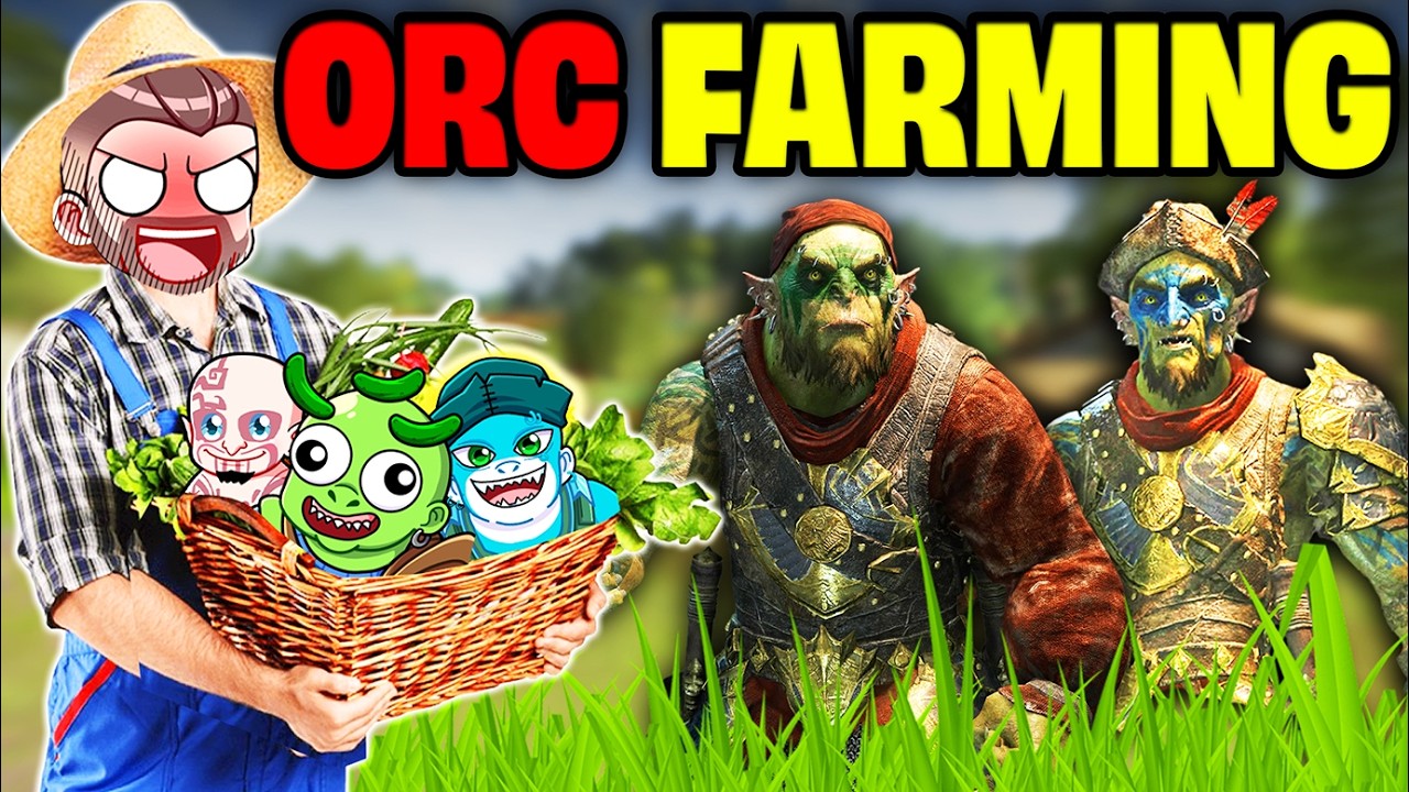 CREATING LEGENDS! - Rare Orc Farming in Shadow of War