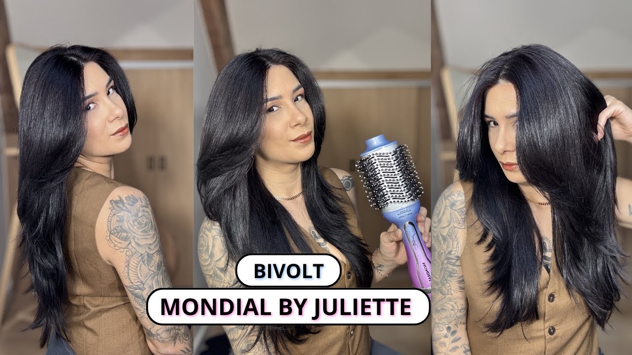 ESCOVA SECADORA MONDIAL BY JULIETTE ES-JU-03 Por @jessicatthings_