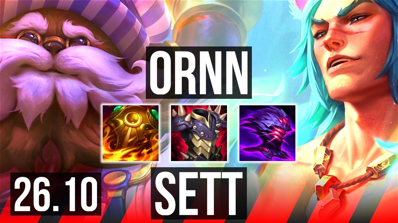 ORNN vs SETT (TOP) | EUW Diamond | 26.10