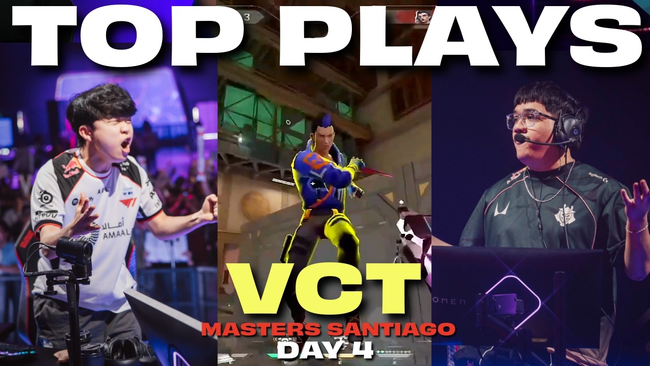 Top VCT Plays of Day #4 |  Valorant Masters Santiago 2026