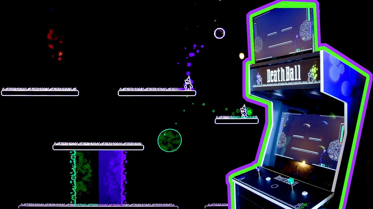 НОВАЯ аркадная игра — Deathball Longplay!