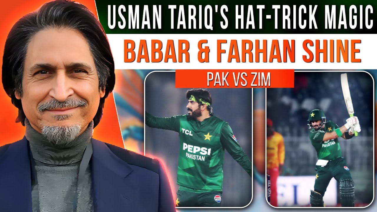 Usman Tariq's Hat-Trick Magic, Babar & Farhan Shine | PAK vs ZIM | Ramiz Speaks