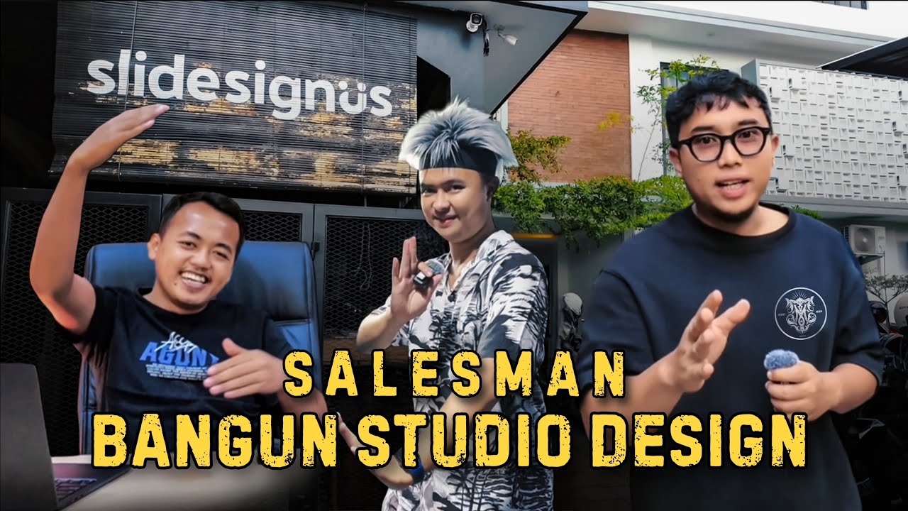 DARI SALES POPOK BAYI sampai bikin STUDIO DESIGN PULUHAN KARYAWAN