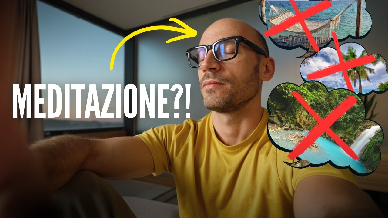 La meditazione NON serve a rilassarti: Ecco la verità