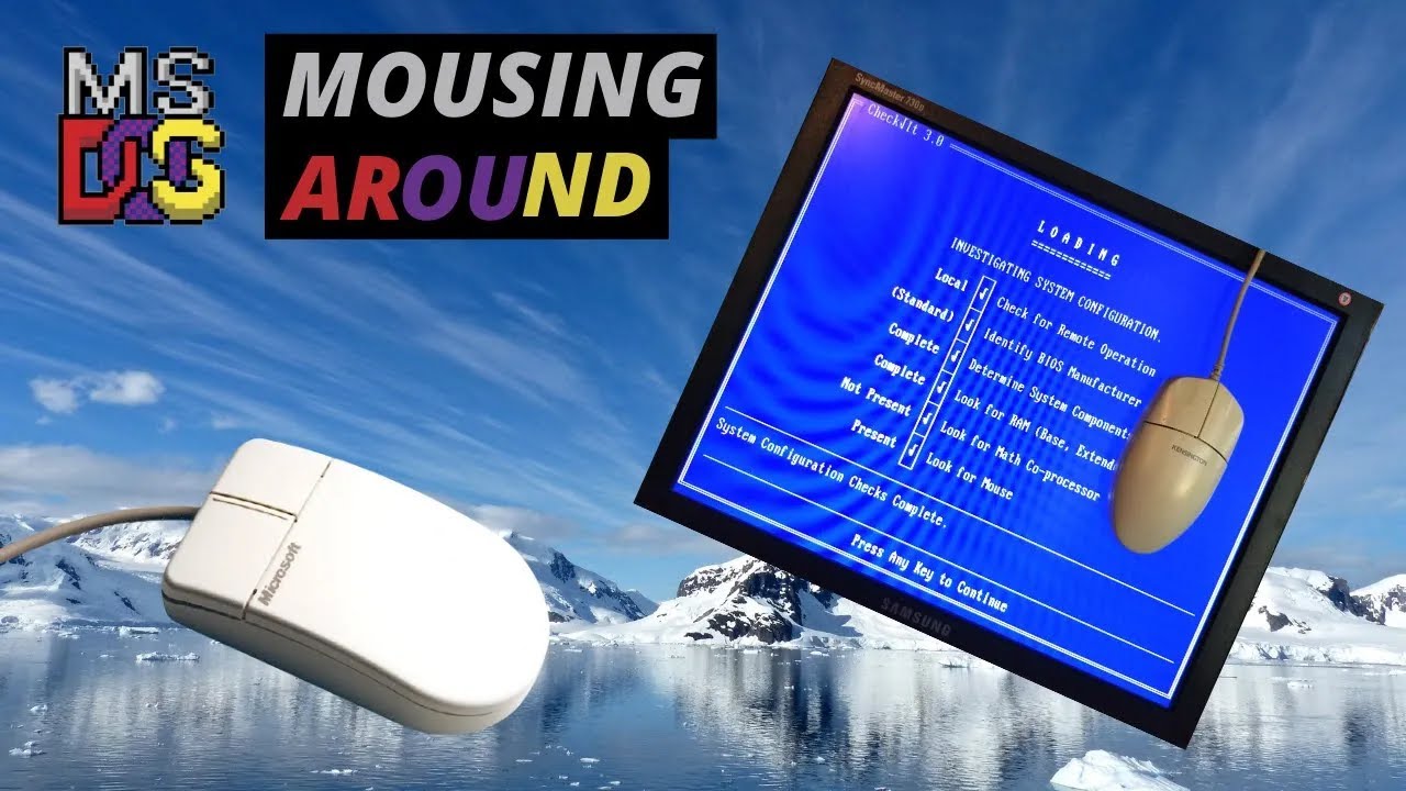 Installing and Exploring Mouse Drivers for DOS