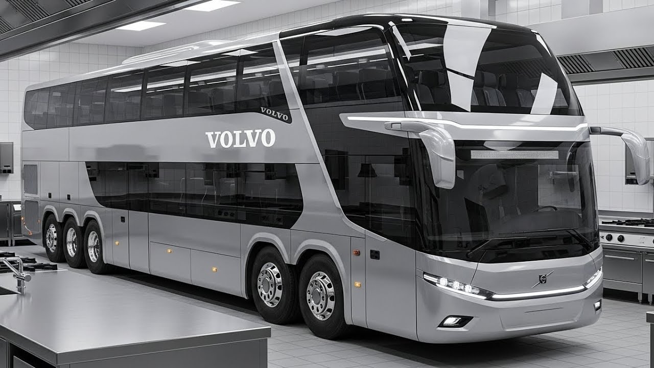24 2026 Автодом Volvo | Обзор роскошного автодома в скандинавском стиле, осмотр интерьера и интел...