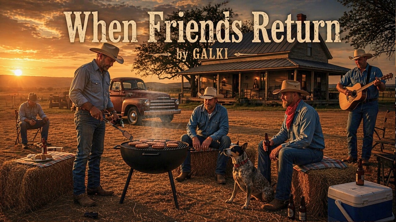 GALKI – When Friends Return | Видео с текстом песни