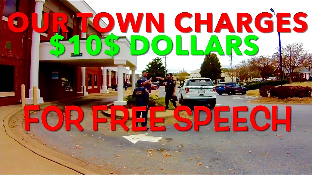 Free Speech Cost $10.