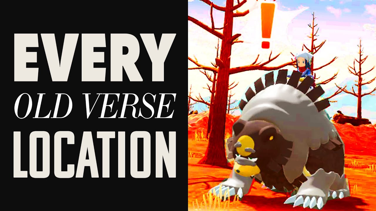 All 20 OLD VERSE Locations in Pokémon Legends: Arceus 📜