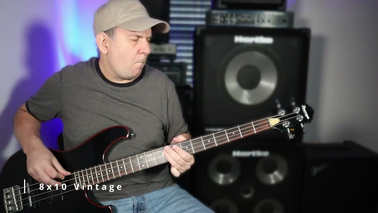 All Speaker cabs demo Fender Rumble Stage 800 Modelling Bass Amp