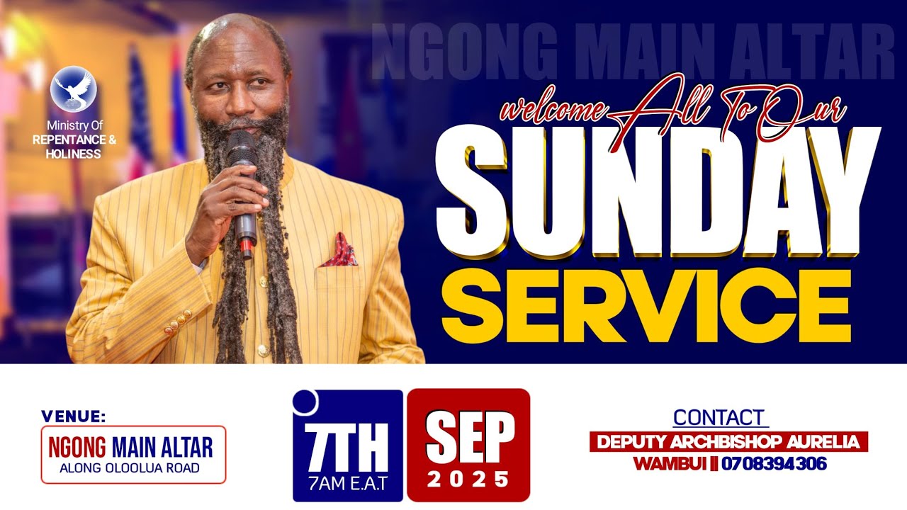 NGONG MAIN ALTAR SUNDAY SERVICE 07/09/2025