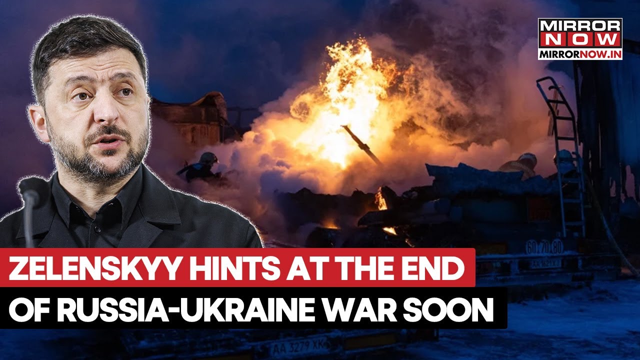 Zelenskyy Hints The End Of Russia-Ukraine War Soon, Says Peace Deal To Be Signed Soon | Watch video