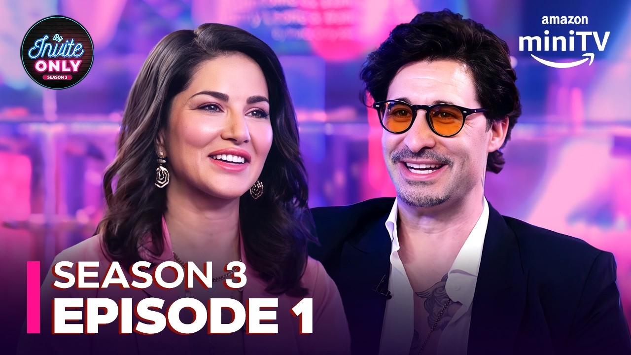 Sunny Leone and Daniel Weber on By Invite Only with Renil Abraham | Amazon miniTV