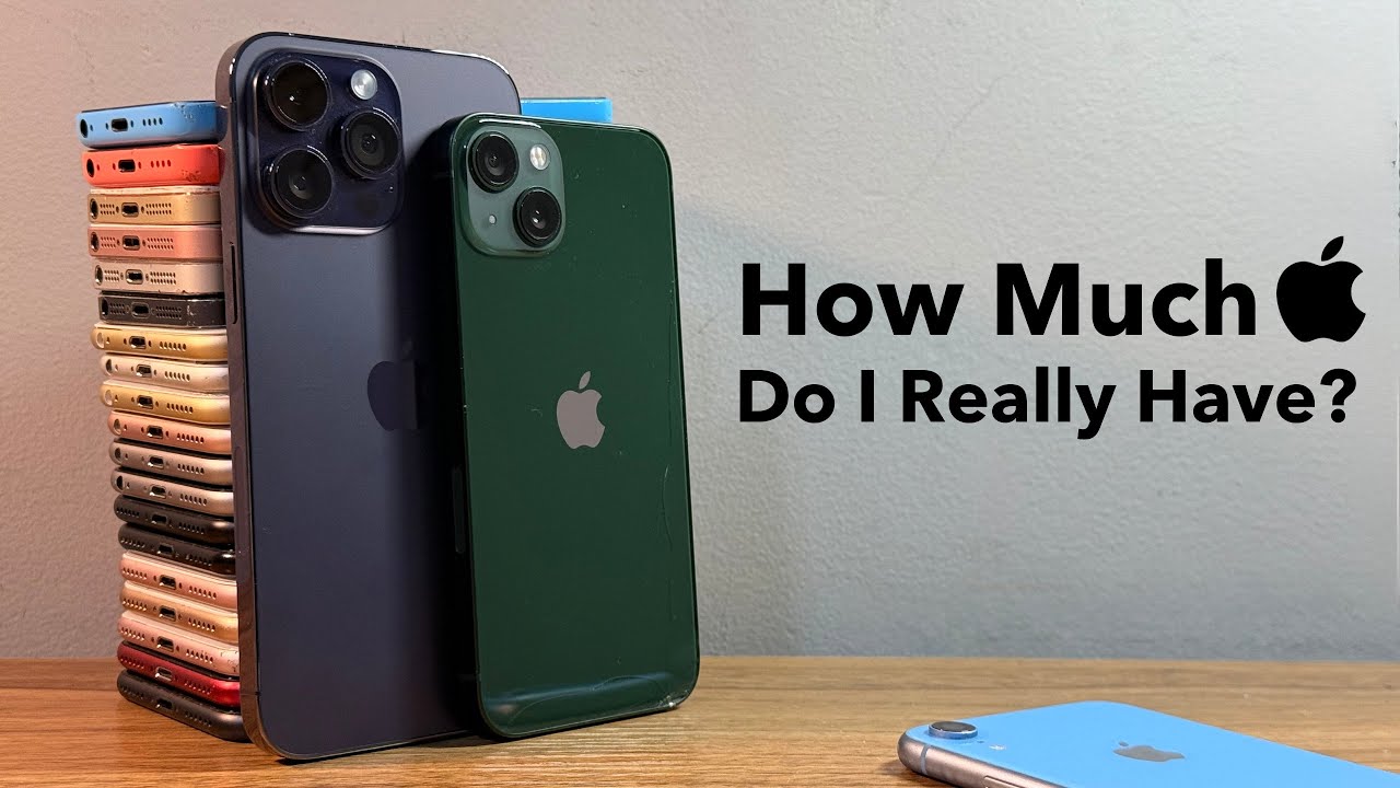 Полный обзор коллекции Apple. Сколько у меня всего устройств Apple?