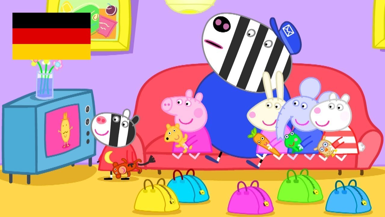 Peppa Wutz | &Uuml;bernachten - Zusammenschnitt | Peppa Pig Deutsch Neue Folgen | Cartoons f&uuml;r Kinder