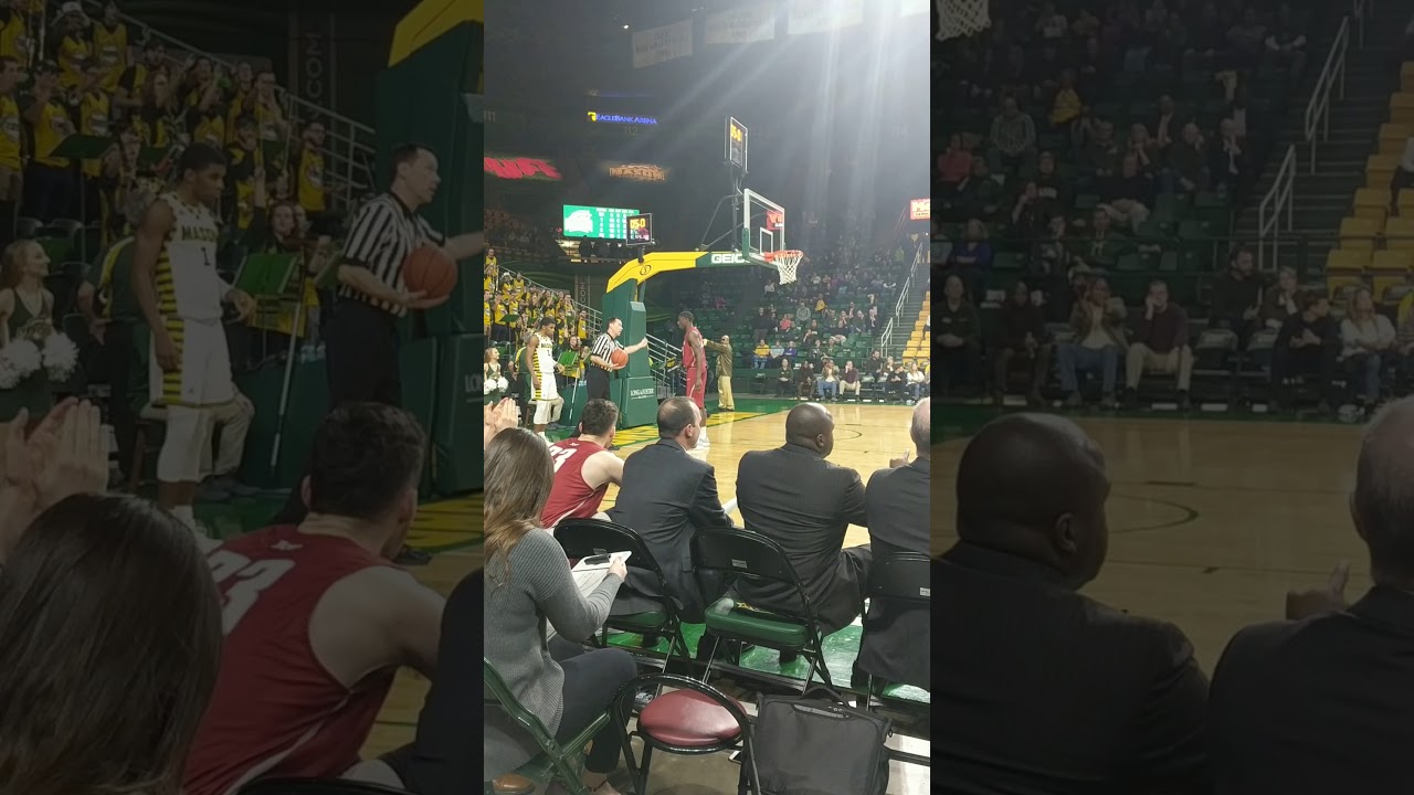 Otis Livingston II hits buzzer beater for George Mason