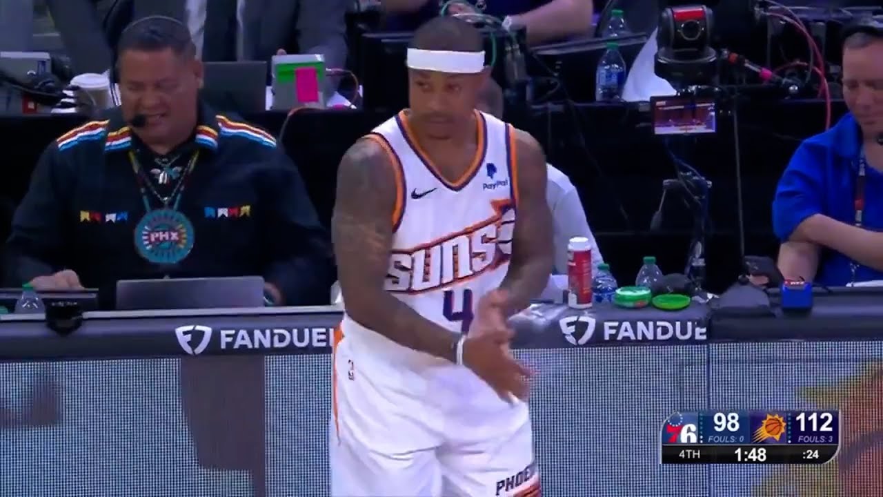 UNCUT! Isaiah Thomas on the Suns court again!