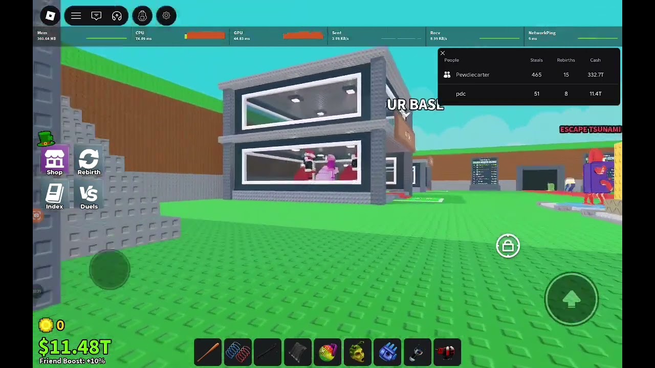 the base