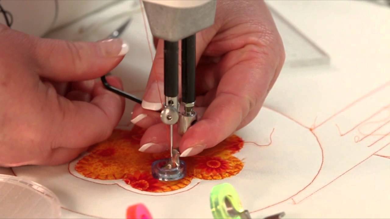 Using HQ Echo Feet with Rulers or Appliqué