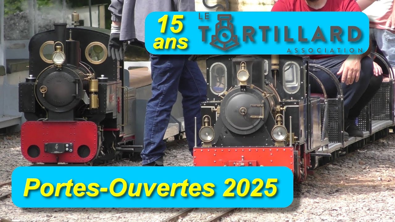 "Le Tortillard" fête ses 15 ans - Portes Ouvertes - 29, 31 mai et 1er juin 2025