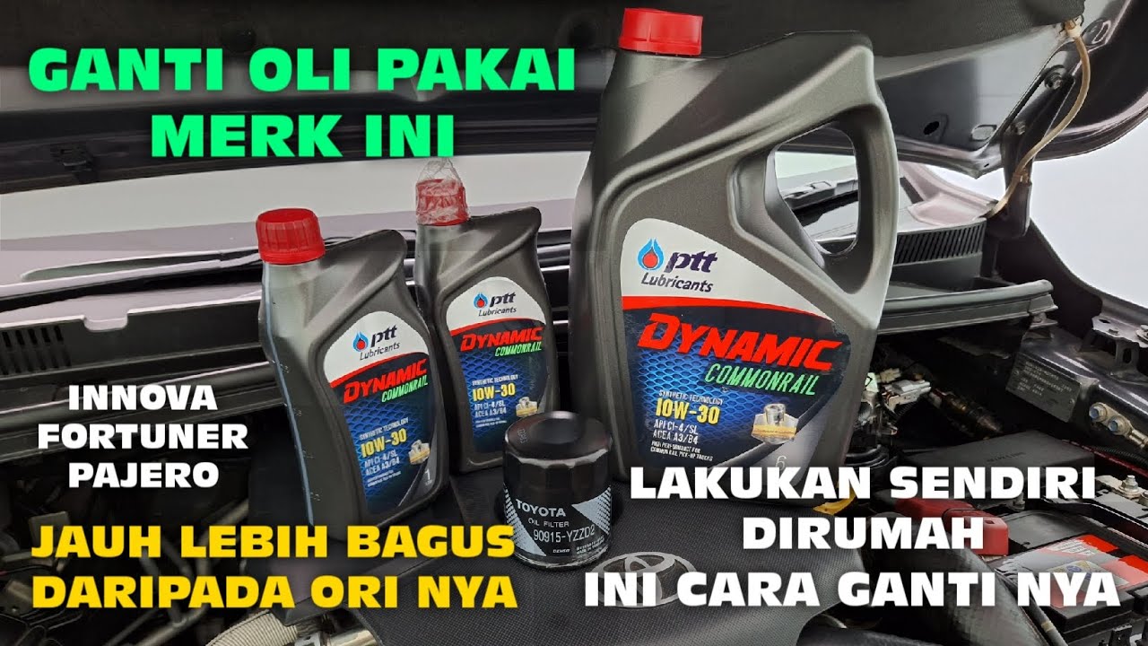 GANTI OLI DAN FILTER INNOVA REBORN KONDISI OLI 5000 KM