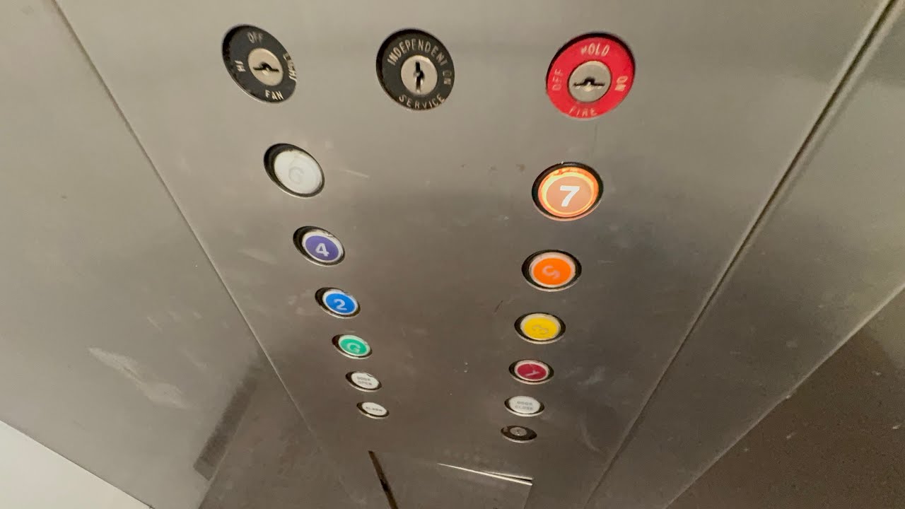 Nashville TN South Parking Garage Vanderbilt Children’s Hospital Traction Dover Other Elevators 