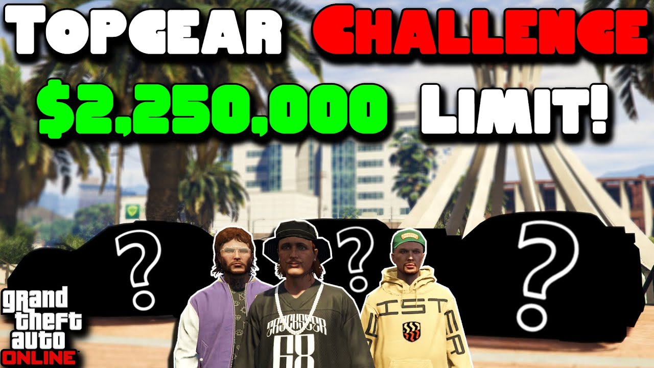 GTA 5 TOPGEAR BEST $2,250,000 CAR CHALLENGE ft. @Twinge & @HarmNone