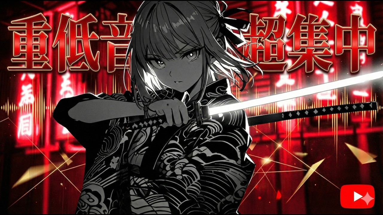 【重低音×和風ロック】静かに燃える“決戦”の和風ロック｜｜作業・勉強が捗る60分