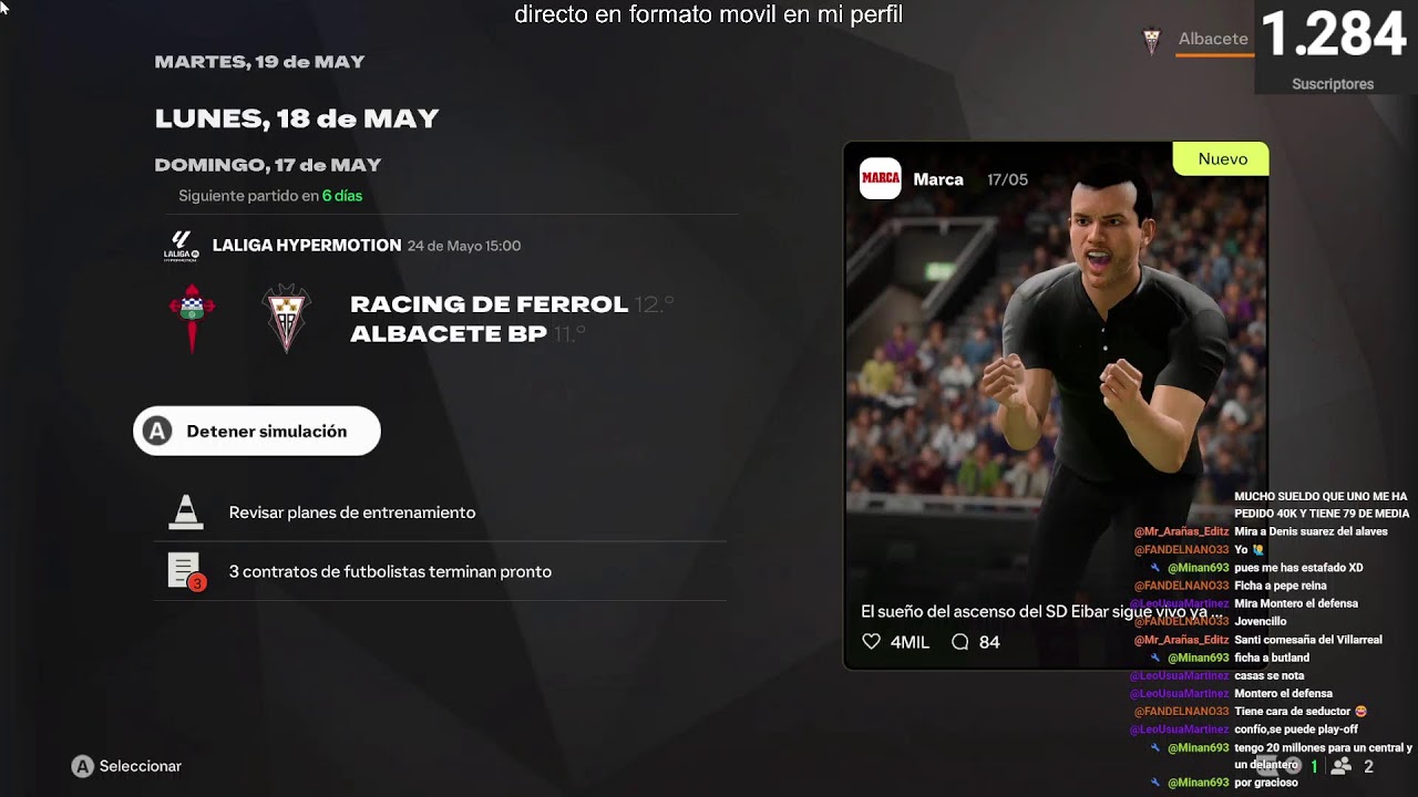 carrera de manager con el albacete, objetivo la liga #fifa #shorts