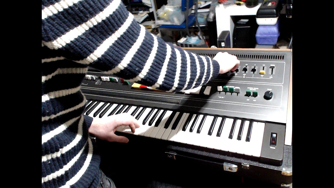 Yamaha CS-60 CS60 Reverb Demonstration