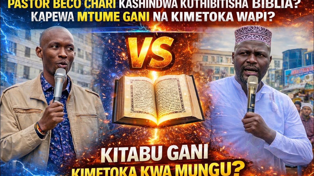PASTOR BECO CHARI KASHINDWA KUTHIBITISHA BIBLIA? KAPEWA MTUME GANI NA KIMETOKA WAPI?